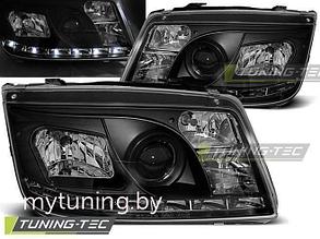 Передние фары BLACK DAYLIGHT для Volkswagen Bora