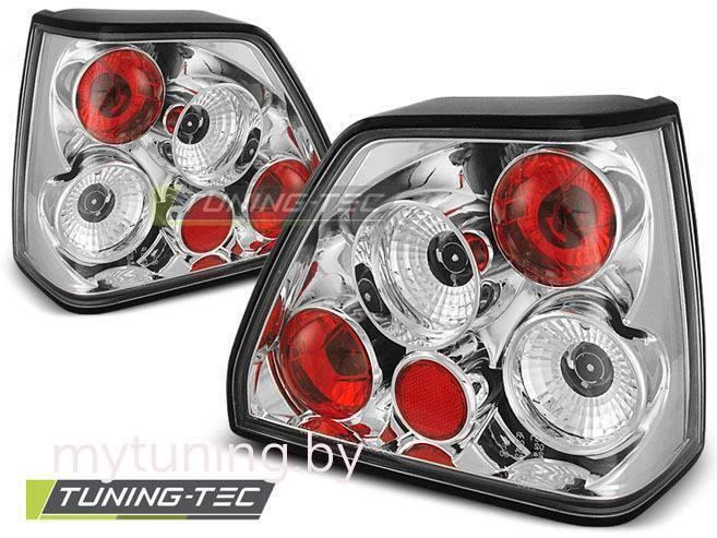 Задние фонари VW Golf 2 chrome