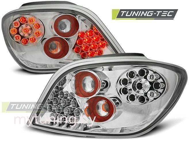 Задние фонари chrome led для Peugeot 307