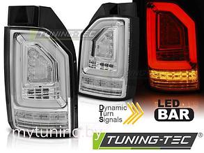 Задние фонари CHROME SEQ LED BAR OEM BULB для Volkswagen T6