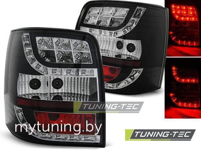 Задние фонари VW Passat B5 GP black led