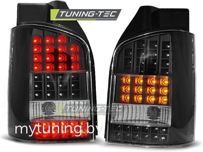 Задние фонари VW T5 black led