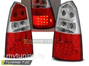 Задние фонари Ford Focus 1 red white led