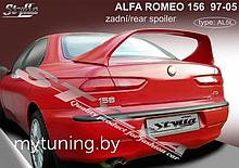 Спойлер высокий на крышку багажника для Alfa Romeo 156