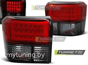 Задние фонари led red smoke для VW T4