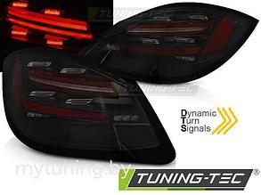 Задние фонари для Porsche Boxster 987 / Cayman 987 (09-12) LED динамические черные темные
