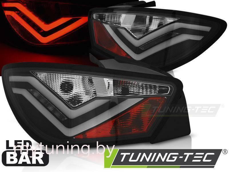 Задние фонари для Seat Ibiza 6J 3D (08-12) LED Black