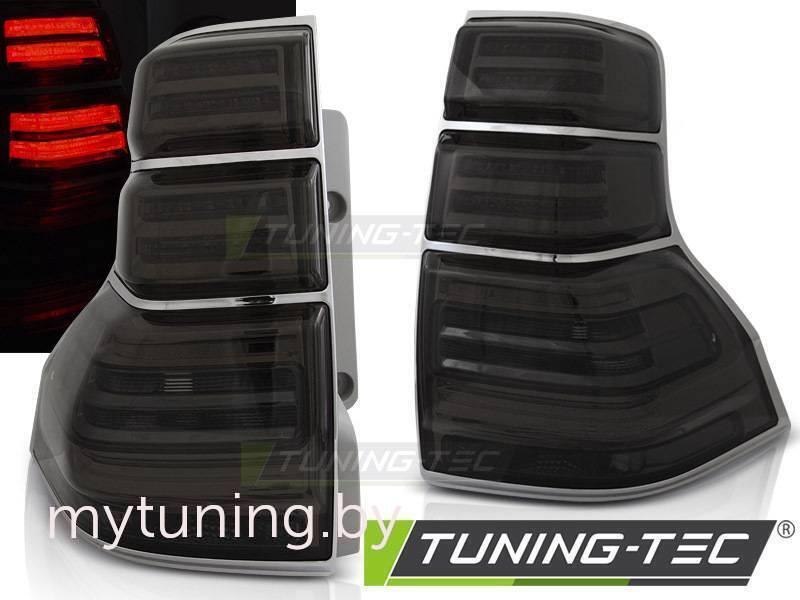 Задние фонари для Toyota Land Cruiser Prdo 150 (09-13) LED Smoke