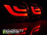 Задние фонари для Volkswagen Golf VI (08-12) LED красные темные, фото 3