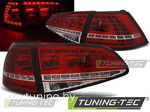 Задние фонари для Volkswagen Golf VII (13-17) LED Red Crystal GTI Look