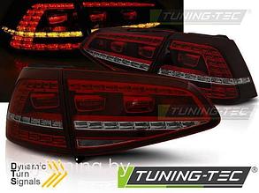 Задние фонари для Volkswagen Golf VII (13-17) LED Red Smoke