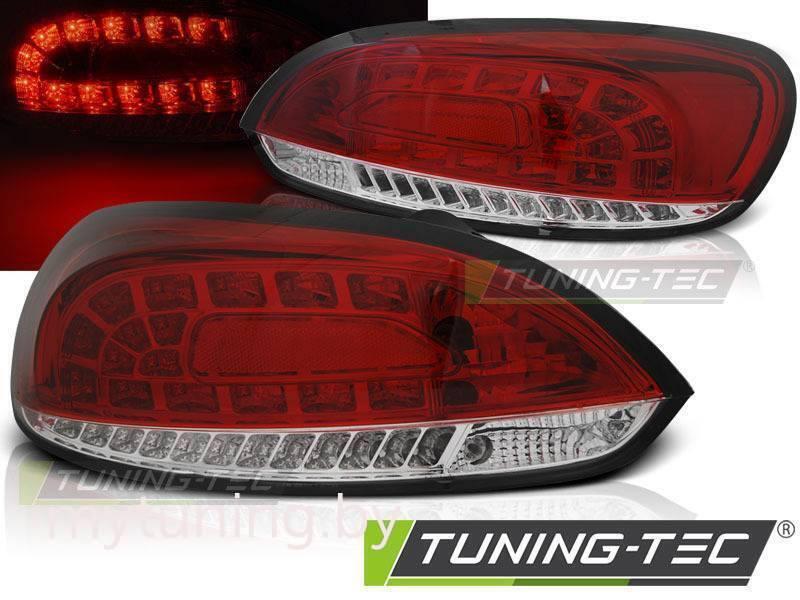 Задние фонари для Volkswagen Scirocco III (08-14) LED Red Crystal