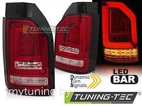 Задние фонари для Volkswagen T6 Multivan / Caravelle (15-...) LED Red Crystal