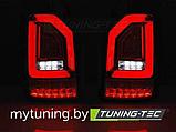 Задние фонари для Volkswagen T6 Multivan / Caravelle (15-...) LED Red Crystal, фото 2