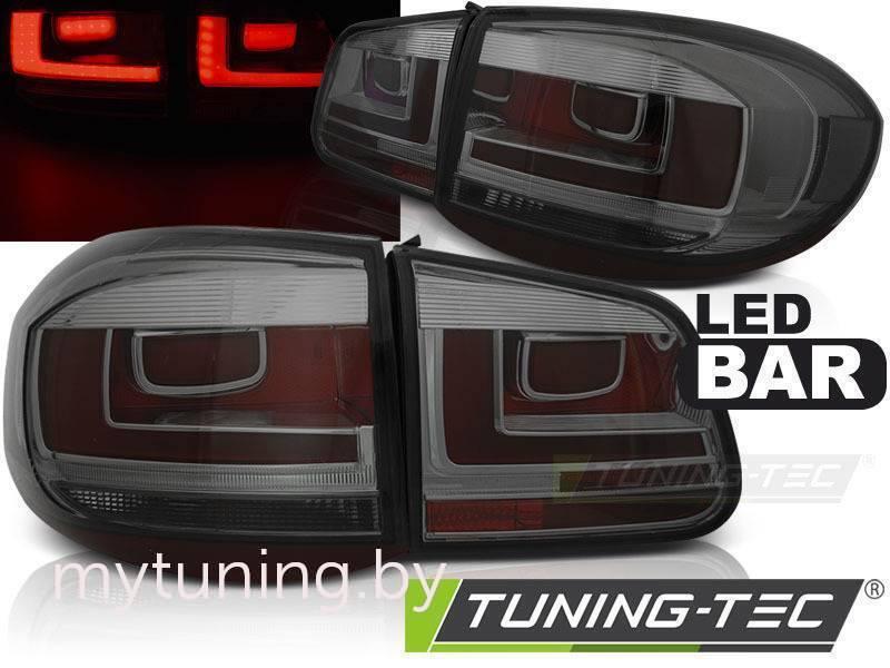 Задние фонари для Volkswagen Tiguan I (07-11) LED Smoke