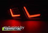 Задние фонари RED SMOKE LED BAR для Seat Leon 2(II) FL, фото 3
