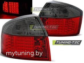 Задние фонари red smoke led для Audi A4 B6