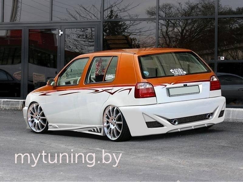 Задний бампер REACTOR VW Golf 3