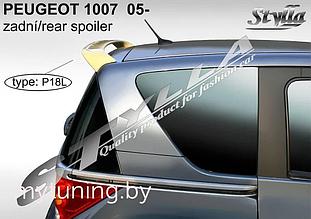 Спойлер на крышку багажника для Peugeot 1007
