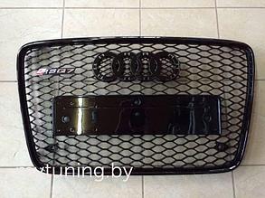 Решетка радиатора BLACK RSQ7 для Audi Q7