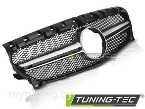 Решетка радиатора BLACK SILVER SPORT LOOK для MERCEDES CLA W117 13-19