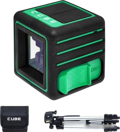 Лазерный нивелир ADA Instruments Cube 3D Green Professional Edition A00545 - фото 1 - id-p190975267