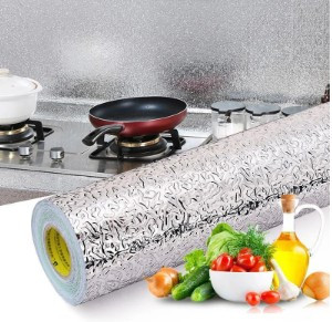 Кухонная алюминиевая фольга - стикер (60смх3м)+ подарок - фото 4 - id-p190975453