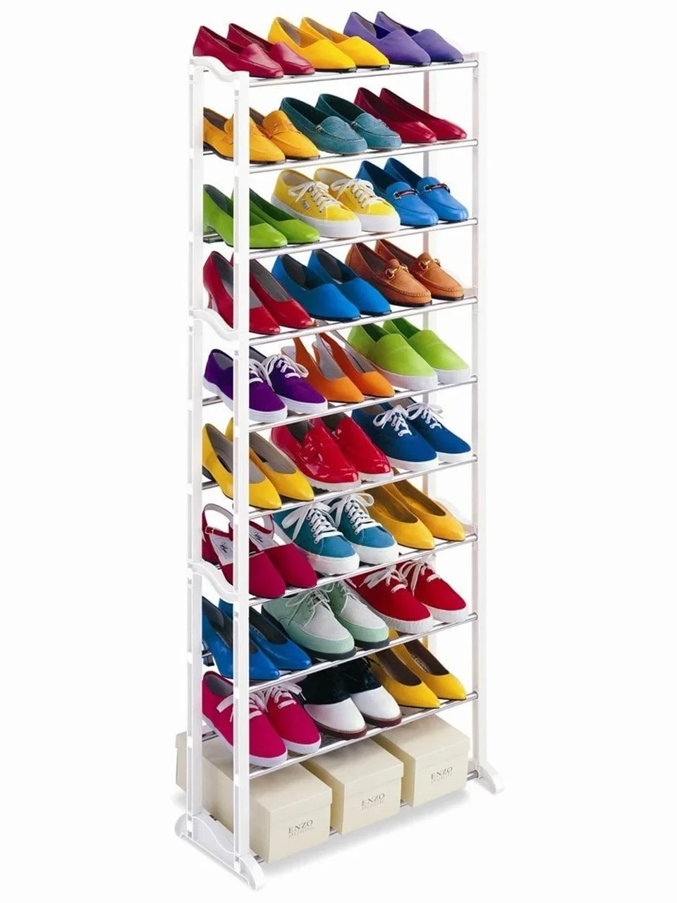 Полка - шкаф (органайзер) для обуви Amazing Shoe Rack, 30 пар+ подарок - фото 5 - id-p190975534