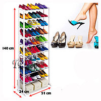 Полка - шкаф (органайзер) для обуви Amazing Shoe Rack, 30 пар+ подарок