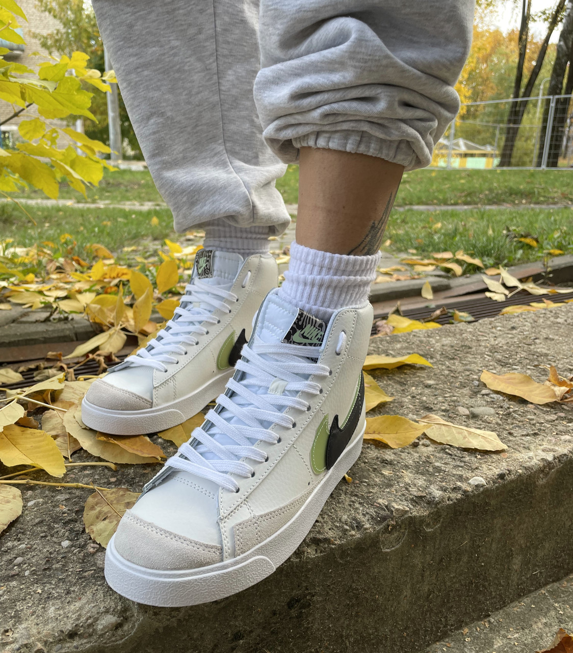 Кеды Blazer Mid '77 White - фото 2 - id-p190975542