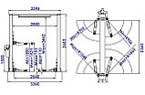 Подъемник с верхней синхронизацией, 2-х стоечный, UNITE 1114MR, фото 2