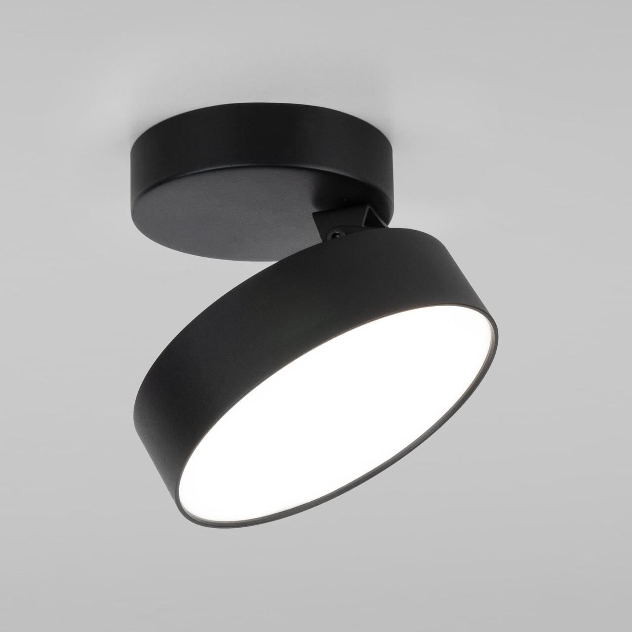 Накладной светодиодный светильник Pila 25135/LED 12W 4200К черный - фото 1 - id-p190980473