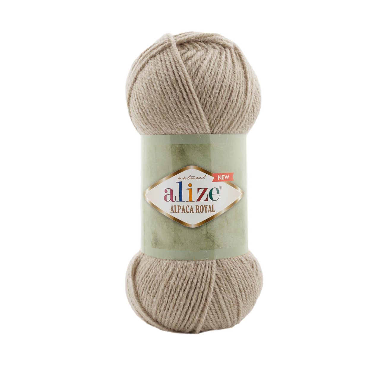 Пряжа Alize Alpaca Royal New цвет 695 беж меланж