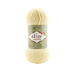 Пряжа Alize Alpaca Royal New цвет 01 кремовый