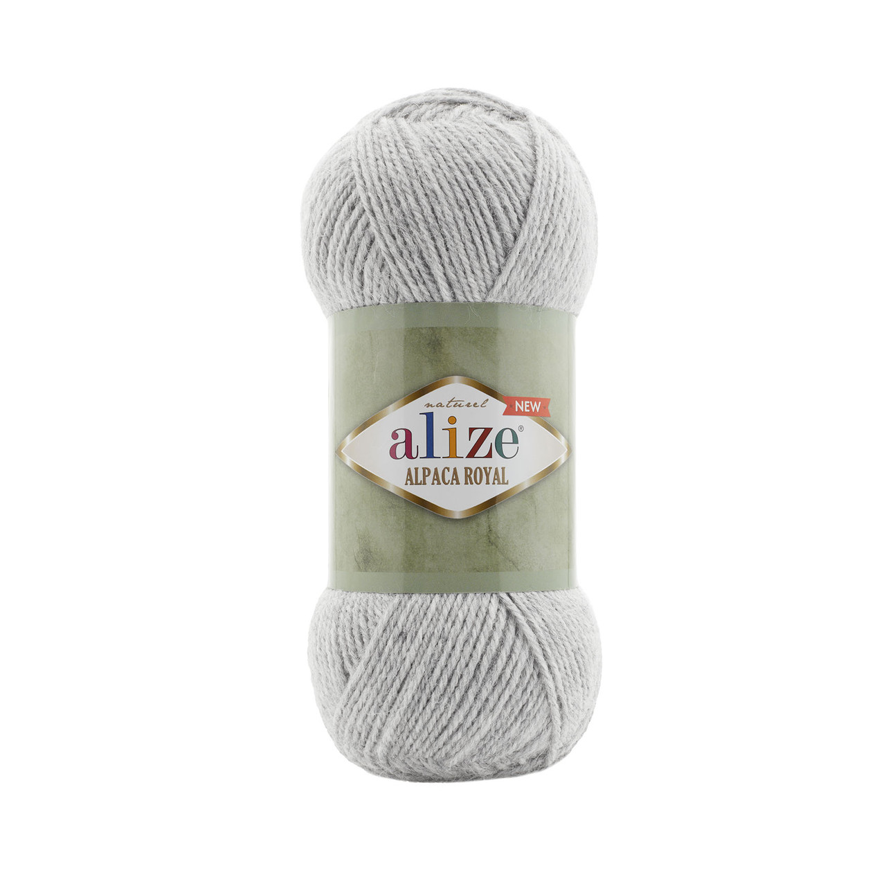 Пряжа Alize Alpaca Royal New цвет 684 пепельный меланж