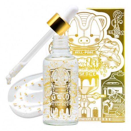 Эссенция для лица ЗОЛОТО MILKY PIGGY HELL-PORE GOLD ESSENCE (Elizavecca), 50 мл - фото 1 - id-p190982074