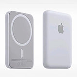 Магнитный беспроводной PowerBank для iPhone с технологией Magsafe (внешний аккумулятор), фото 5
