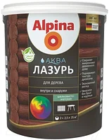Лазурь для древесины Alpina Аква