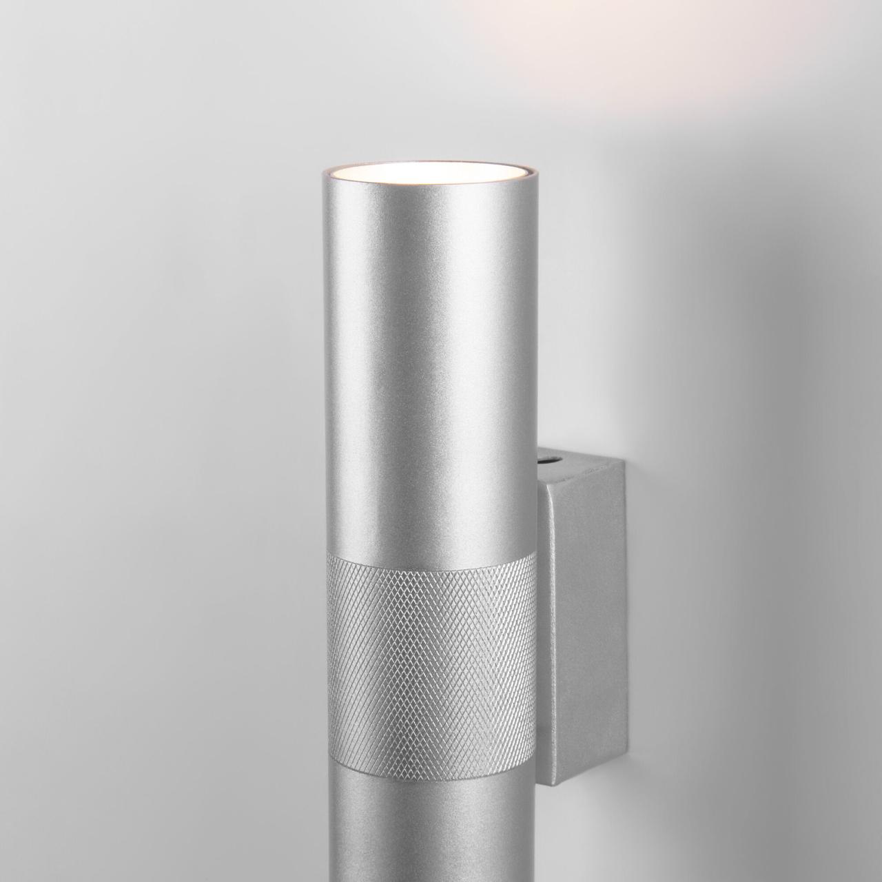 Светильник настенный светодиодный Steel 40119/LED серебро - фото 3 - id-p190991106