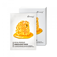 Тканевая маска для лица МЕД/ПРОПОЛИС ROYAL PROPOLIS ENRICH HONEY MASK (ESTHETIC HOUSE), 25 мл