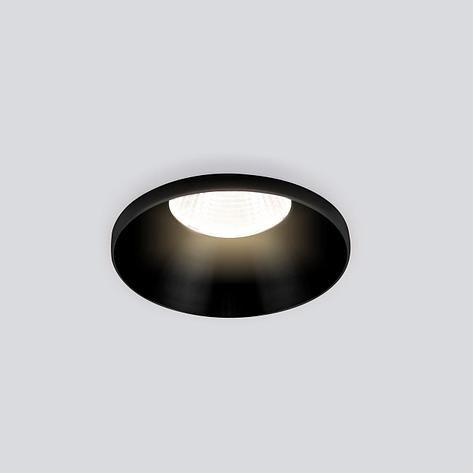Встраиваемый точечный светодиодный светильник 25026/LED 7W 4200K BK черный, фото 2