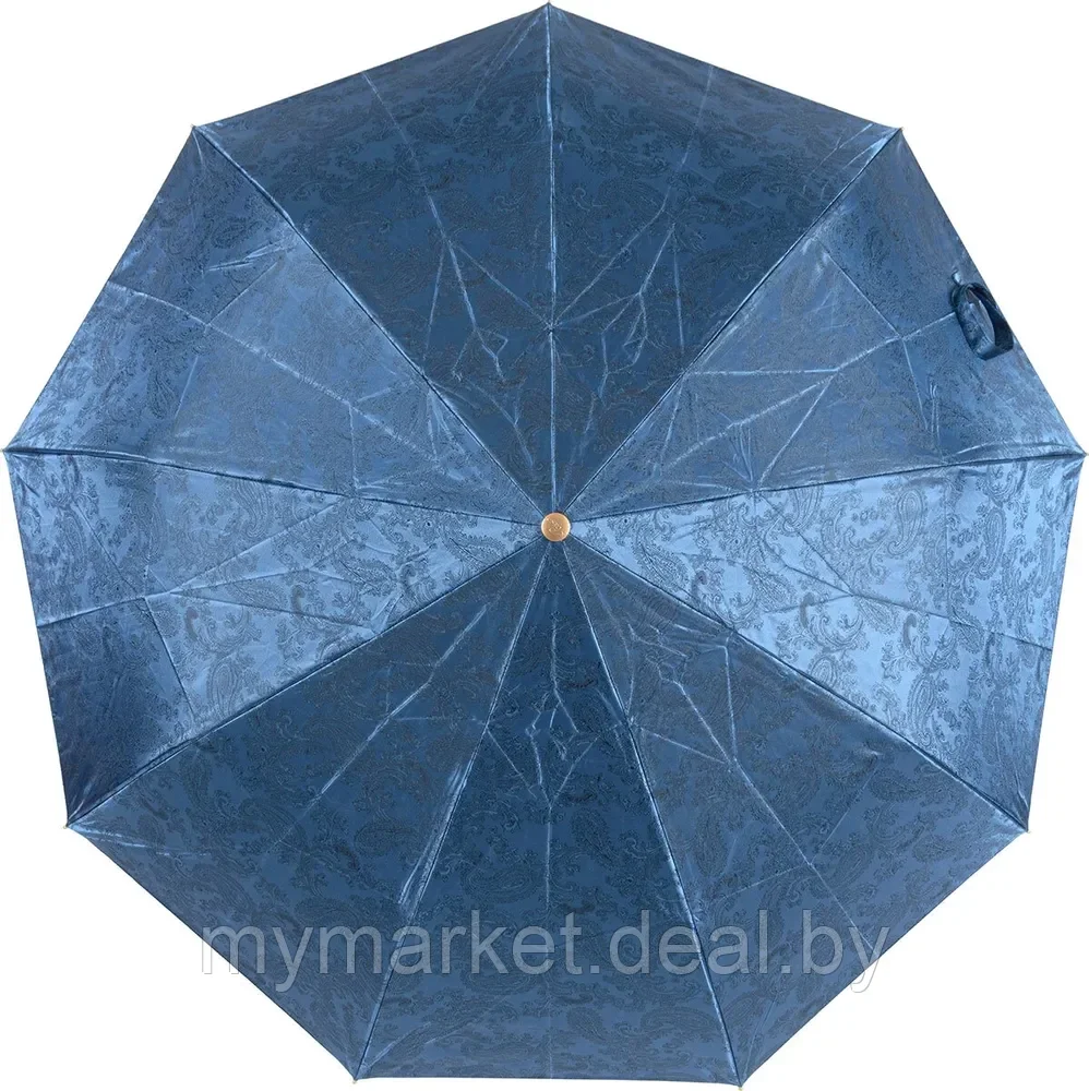 Зонт женский складной автомат Sponsa "Dark blue" (система "Антиветер") - фото 2 - id-p190997669