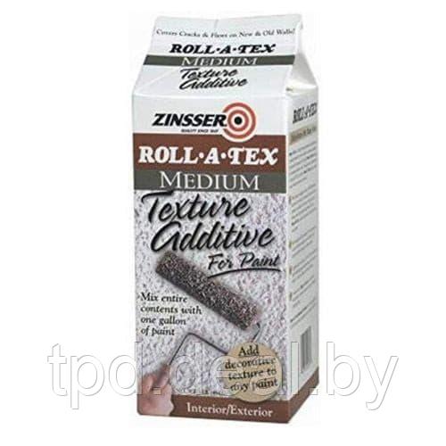Текстурная универсальная добавка в краску Zinsser Roll-A-Tex Coarse, RUST-OLEUM® Средняя текстура - фото 1 - id-p180977432