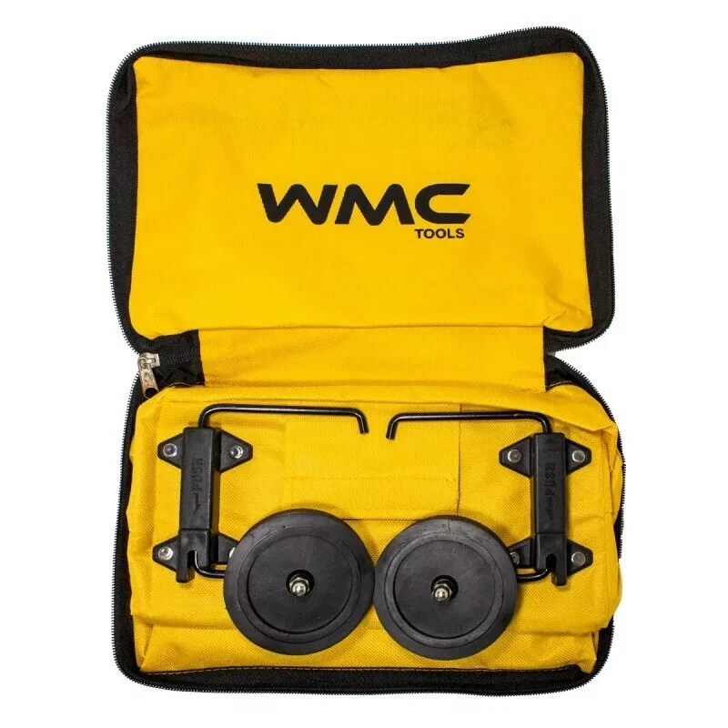 Сумка хозяйственная WMC TOOLS на 2 колесах с ручками и боковым карманом - фото 6 - id-p191008120