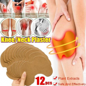 Обезболивающий пластырь для суставов / коленный патч Knee Patch,12 шт