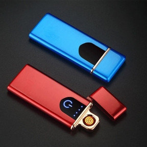 Сенсорная USB-зажигалка Lighter Красный