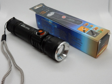 Ручной светодиодный фонарь с USB Forex World аккумуляторный с фокусировкой HL-616-T6 (USB, 3mode) - фото 1 - id-p97839352