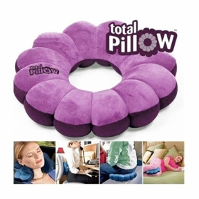 Универсальная подушка для путешествий и комфортного отдыха Total Pilows (Качество А) - фото 1 - id-p103620640