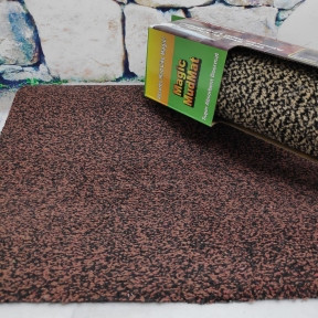 Придверный коврик Ни следа Clean Step Mat / Magic MudMat 70,0 46,0 см (супервпитывающий) Черно-корчневый - фото 1 - id-p127341362