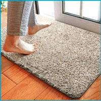 Придверный коврик Ни следа Clean Step Mat / Magic MudMat 70,0 46,0 см (супервпитывающий) Бежево-черный